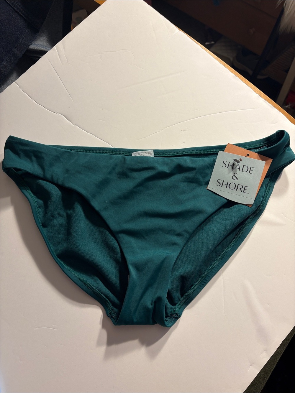 Shade & Shore Deep Teal Bikini Brief